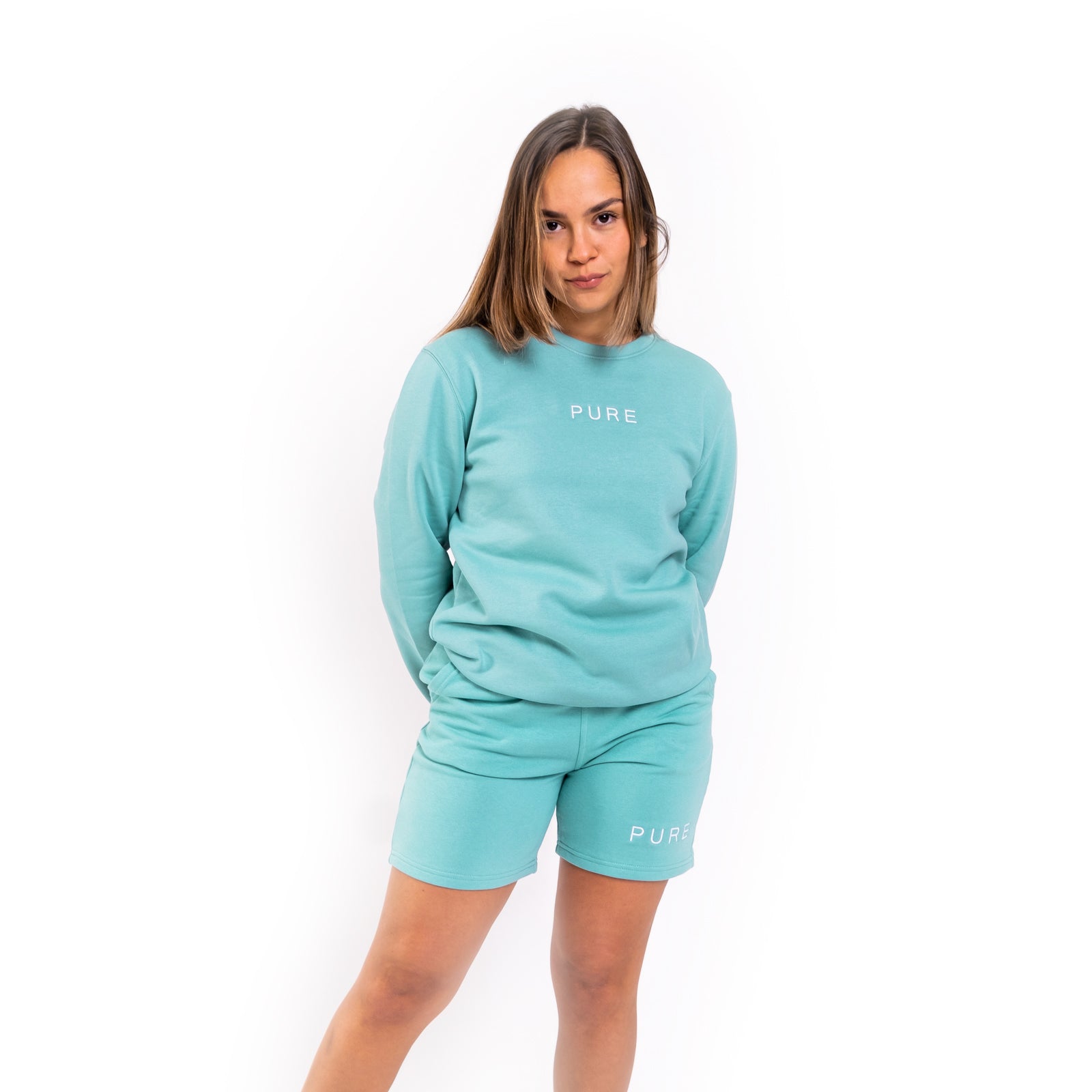 Mint hotsell green sweatshirt